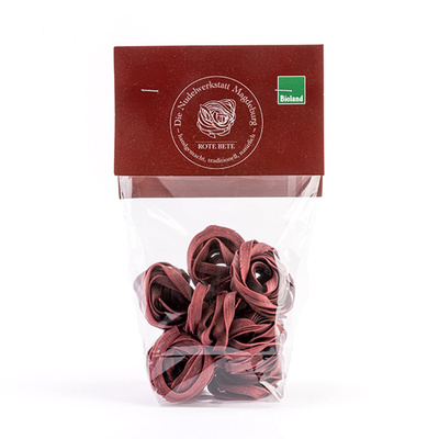 Produktfoto zu Bandnudeln Rote Bete 220g