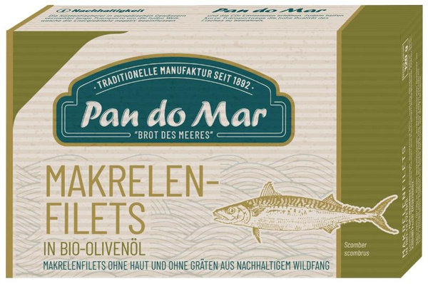 Produktfoto zu Makrelenfilets in Öl 120g