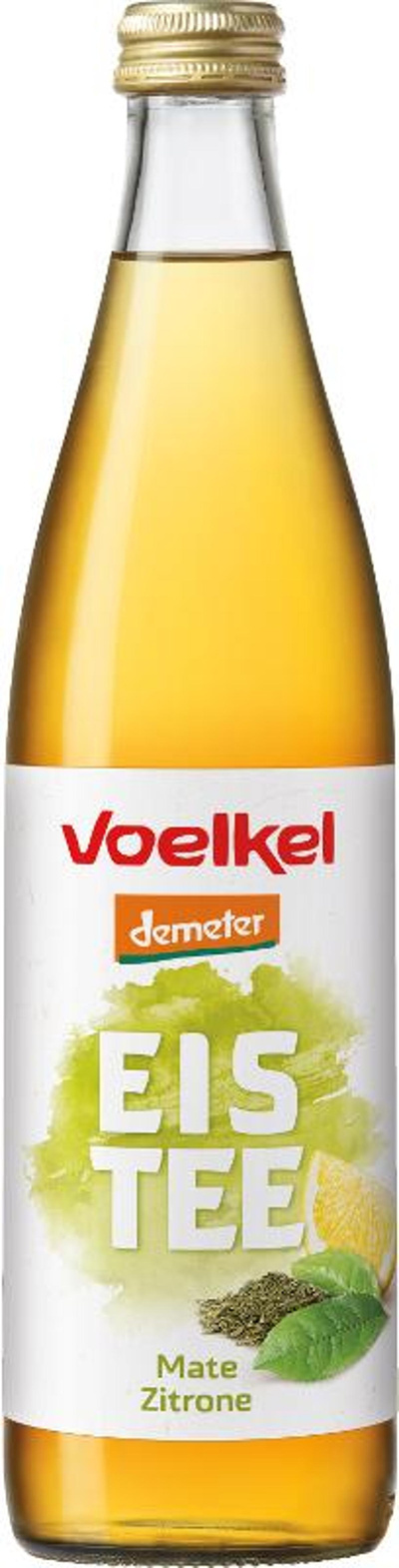 Produktfoto zu Eistee Mate & Zitrone 0,5L