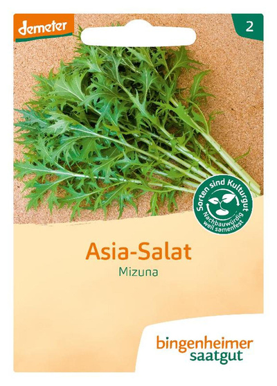 Produktfoto zu Saat: Asia Salat"Mizuna"