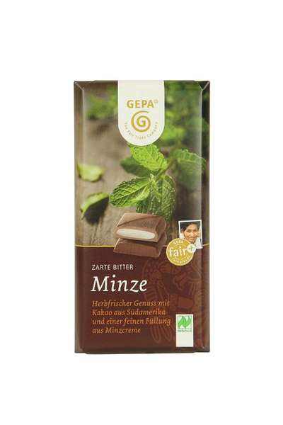 Produktfoto zu Zarte Bitter Minze, 100g