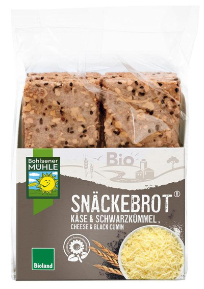 Produktfoto zu Snäckebrot"Schwarzkümmel&Käse"