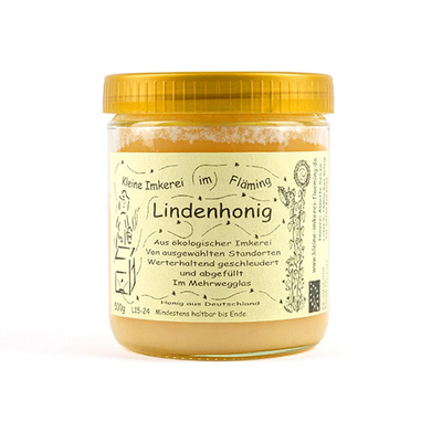 Produktfoto zu Fläminghonig"Linde" 500g