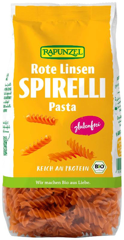 Produktfoto zu Rote Linsen Spirelli 300g