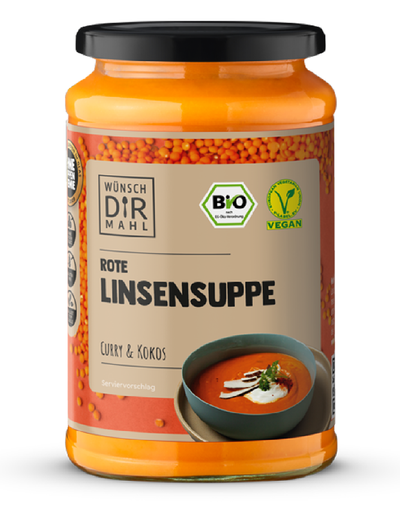 Produktfoto zu Rote Linsensuppe 380g