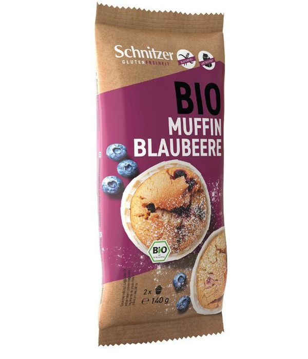 Produktfoto zu Blaubeer Muffins  2 Stück