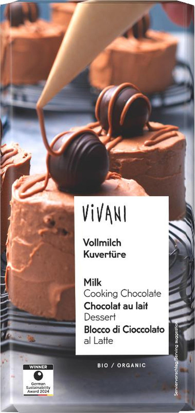 Produktfoto zu Vollmilchkuvertüre 150g