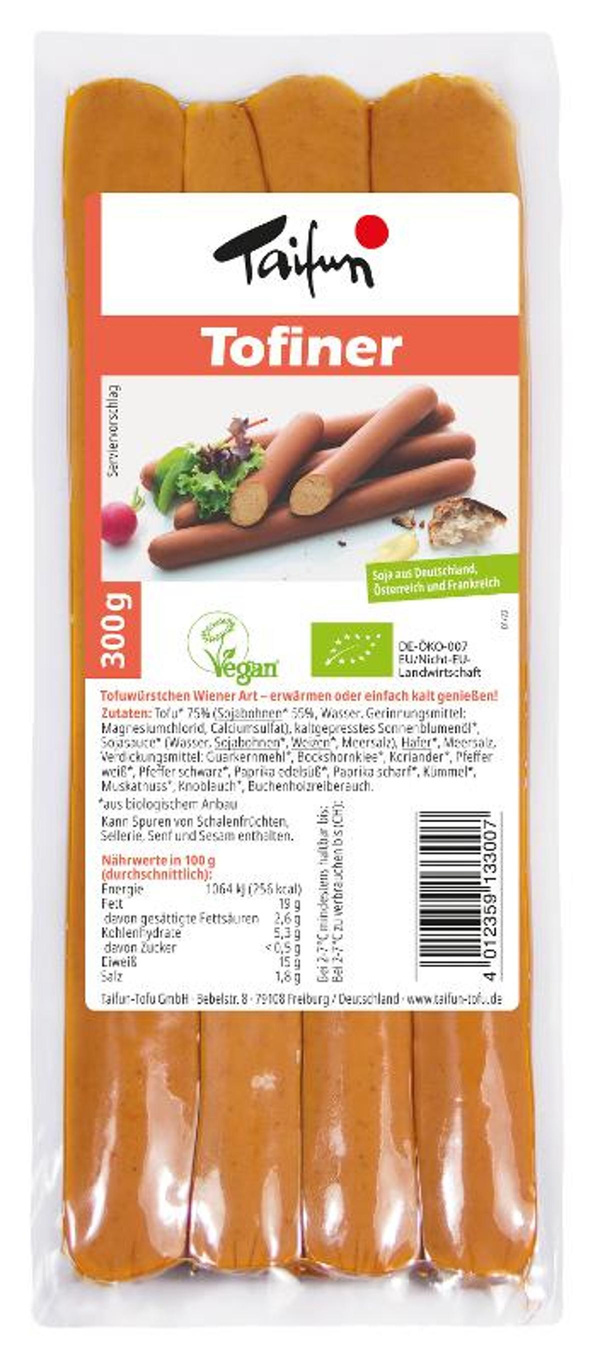 Produktfoto zu Tofiner 4 St, 300g