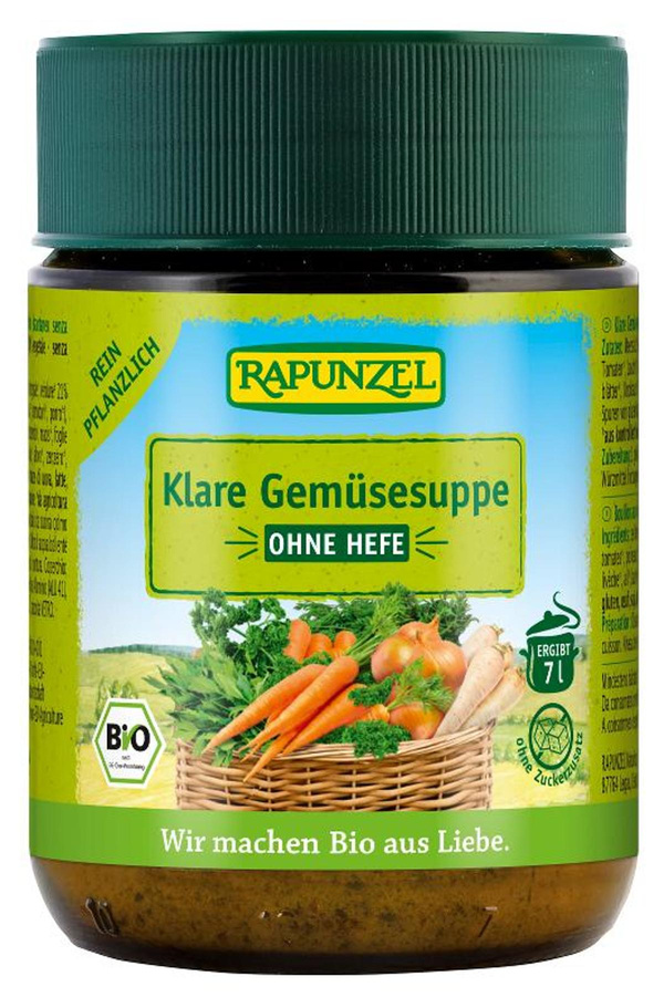 Produktfoto zu RAP Klare Gemüsesuppe 140g