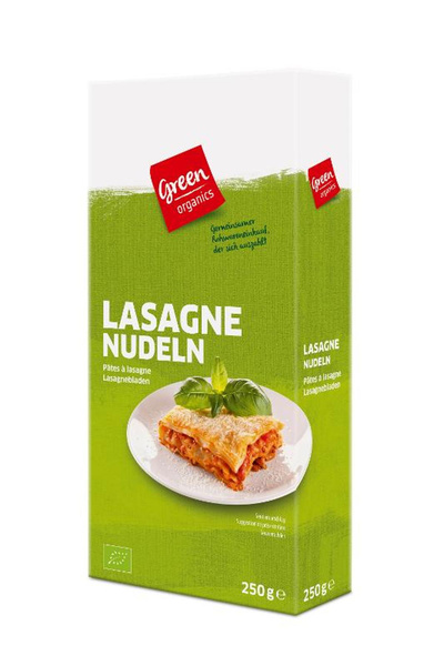 Produktfoto zu GREEN Lasagne, hell 250g