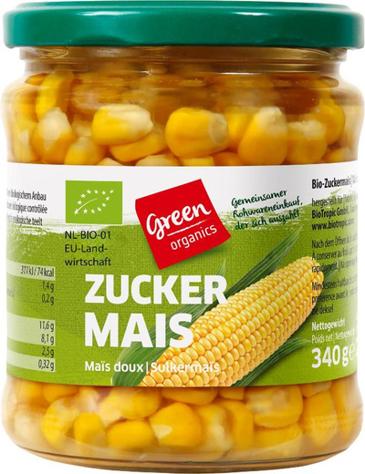 Produktfoto zu GREEN Zuckermais 330g ATG230g
