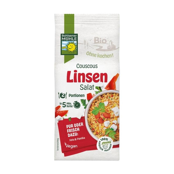 Produktfoto zu Couscous Linsen Salat 165g