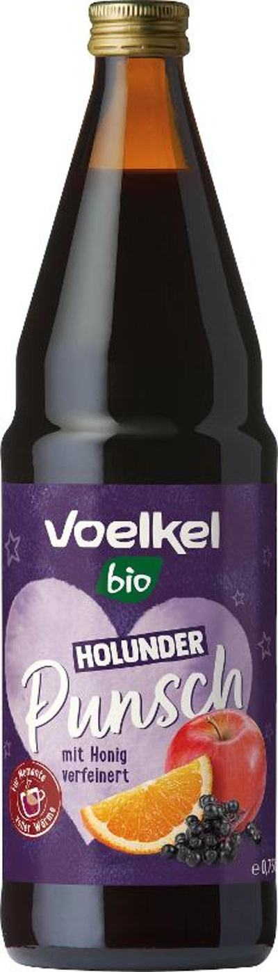 Produktfoto zu Holunder Punsch 0,75 L