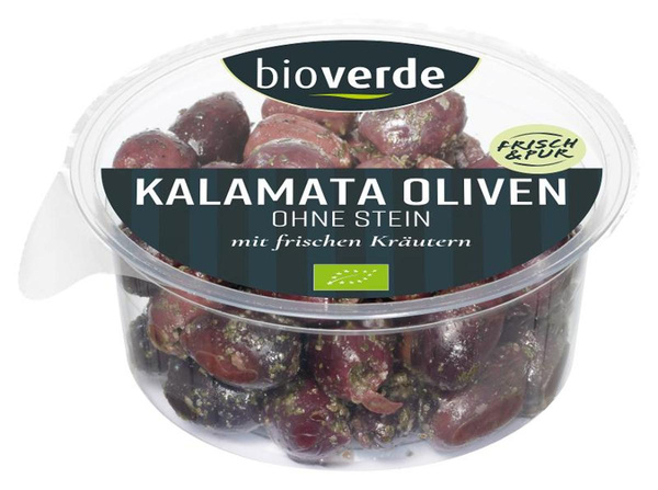 Produktfoto zu Schwarze Oliven o.Stein, 150g
