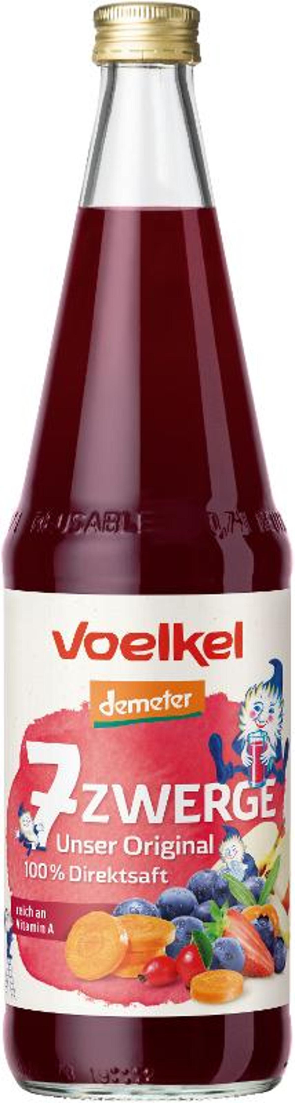 Produktfoto zu 0,7L 7-Zwerge Kindersaft