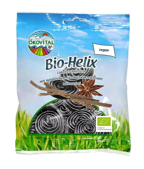 Produktfoto zu Bio Helix Lakritz 80g