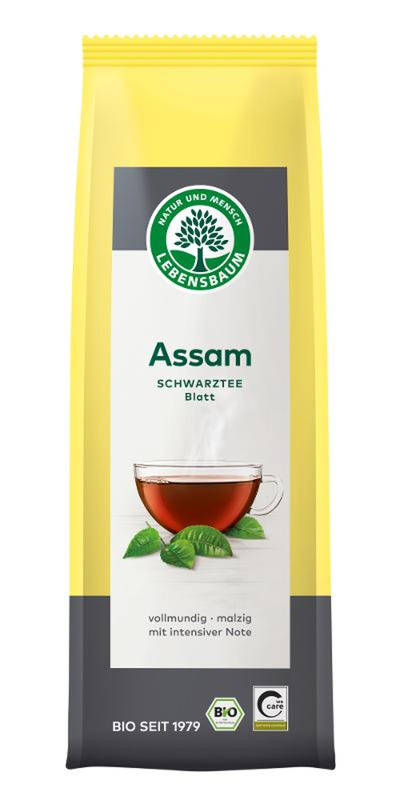 Produktfoto zu Schwarztee Assam Blatt, 100g