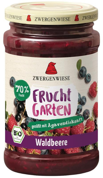 Produktfoto zu Fruchtgarten Waldbeere 225g