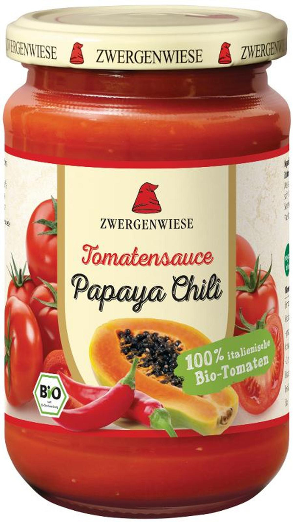 Produktfoto zu TomatensaucePapaya-Chili 340ml