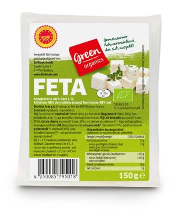 Produktfoto zu Feta-Käse 48% Fett i.Tr. 150g
