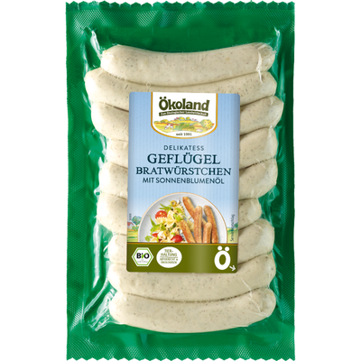 Produktfoto zu Geflügelbratwürstchen 9 Stück