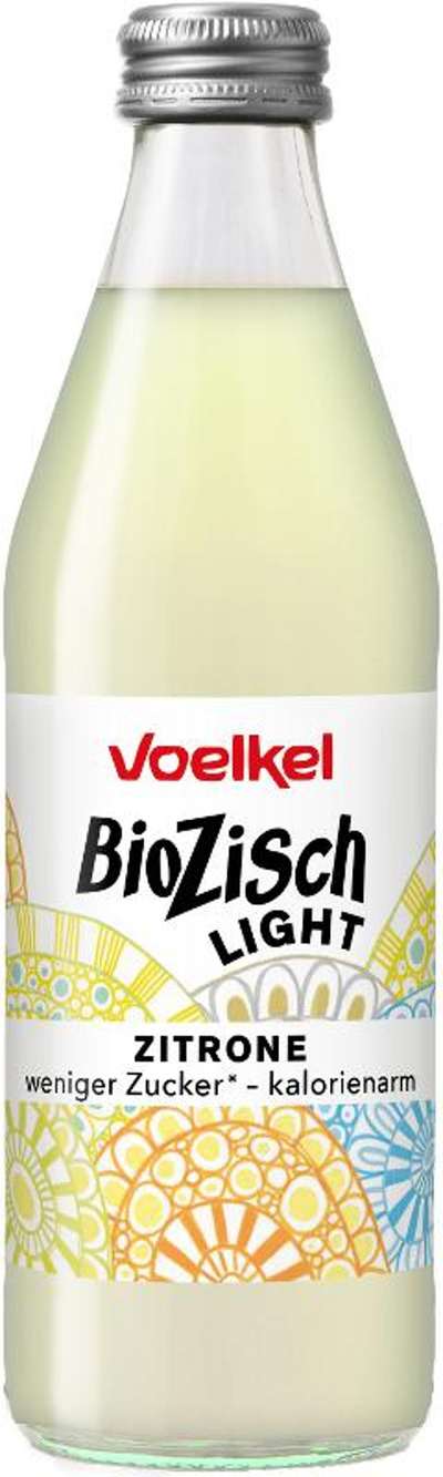 Produktfoto zu BioZisch Light Zitrone 0,33Ltr