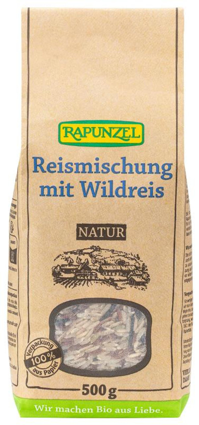 Produktfoto zu Reismischung Wildreis 500g