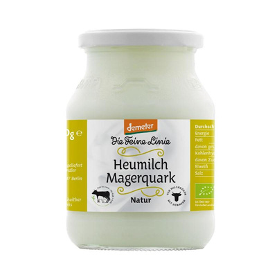 Produktfoto zu Heumilch Magerquark 0,1% 500g