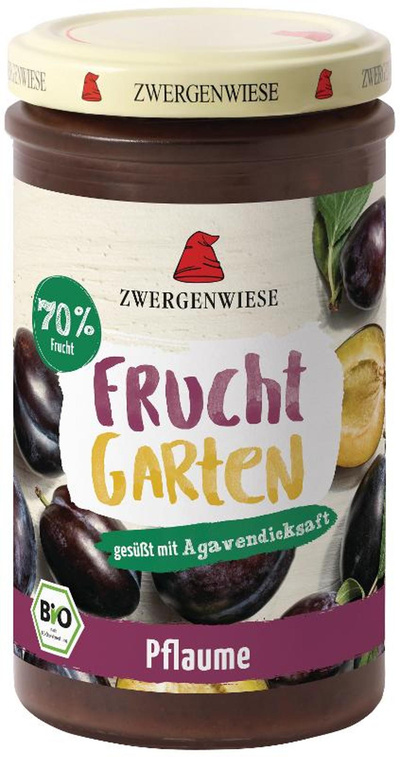 Produktfoto zu Fruchtgarten Pflaumenmus 225g