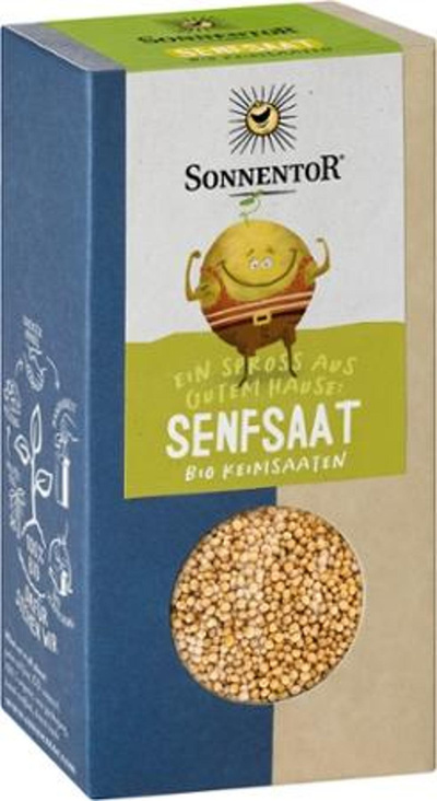 Produktfoto zu Senfsaat gelb Keimsaat , 120g