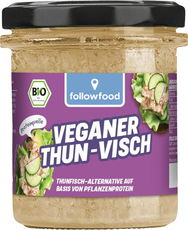 Produktfoto zu Veganer Thunvish in Öl 180g