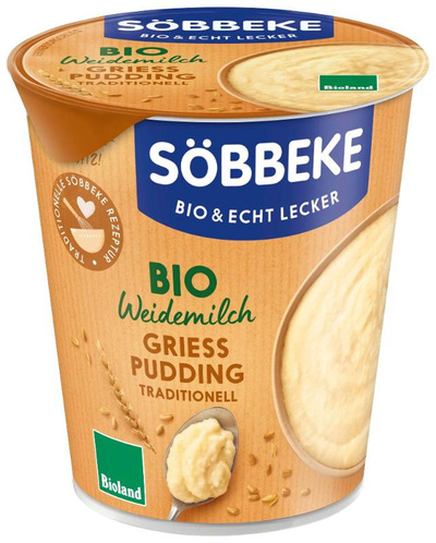 Produktfoto zu 400g Grießpudding im Becher