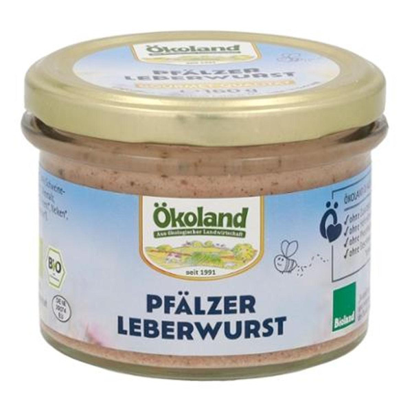 Produktfoto zu GLAS Leberwurst "Pfälzer Art"