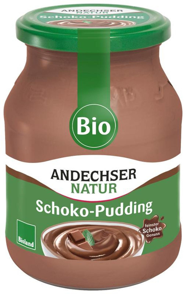 Produktfoto zu Glas Schoko Pudding 500g