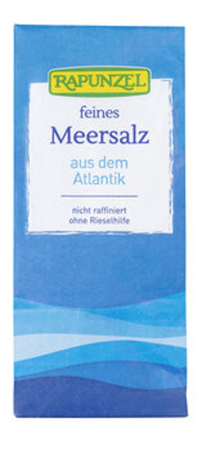 Produktfoto zu Atlantikmeersalz fein, 500g
