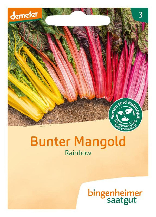 Produktfoto zu Saat: Bunter Mangold
