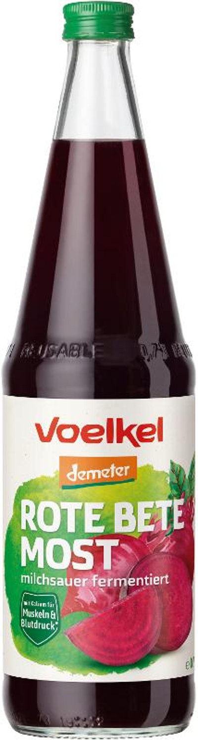 Produktfoto zu MOST Rote Bete milchsauer 0,7L