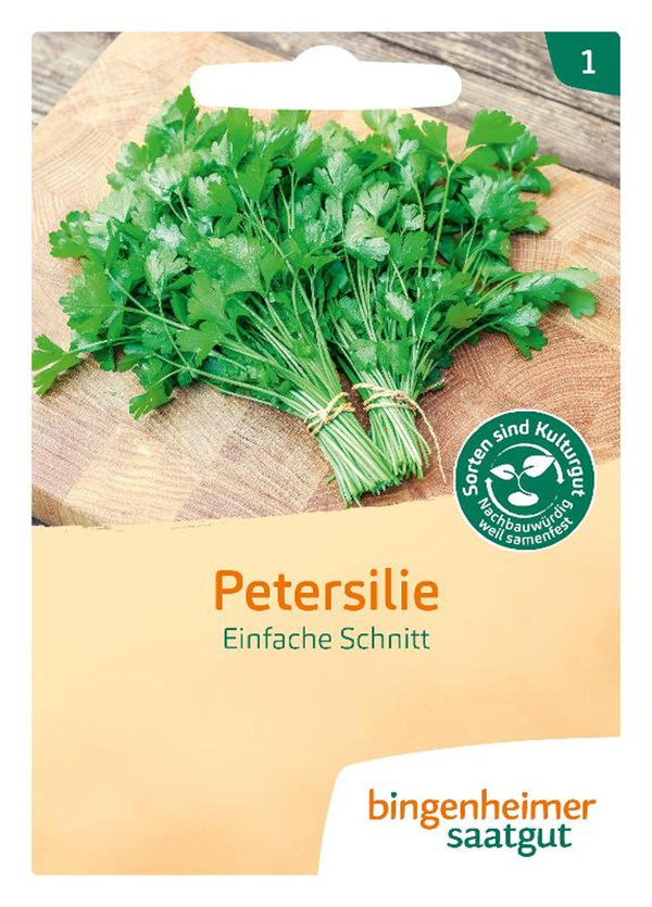 Produktfoto zu Saat: Petersilie, glatte