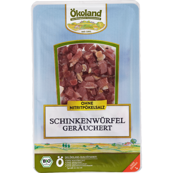 Produktfoto zu Schinkenwürfel, 80g