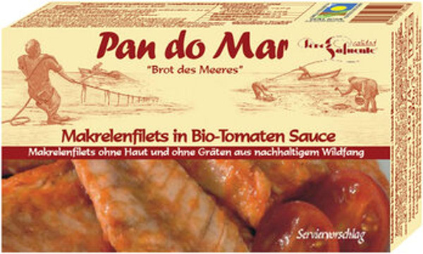 Produktfoto zu Makrelenfilets Tomate  120g