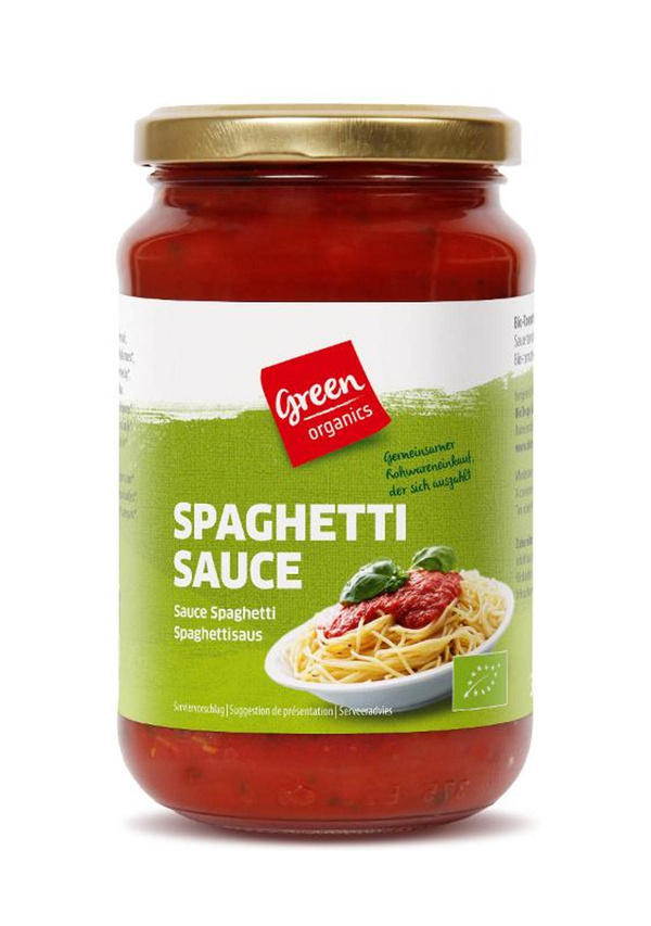 Produktfoto zu GREEN Spaghetti Sauce 340ml