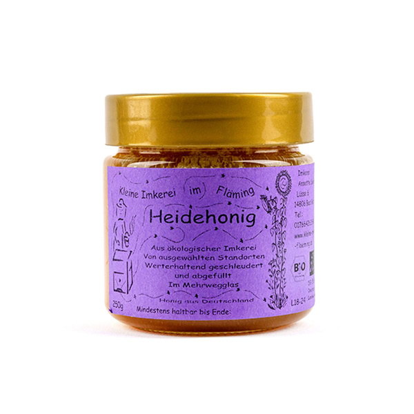 Produktfoto zu Fläminghonig"Heideh." 250g