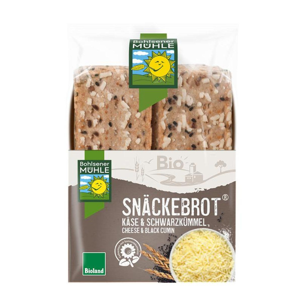 Produktfoto zu Snäckebrot"Schwarzkümmel&Käse"