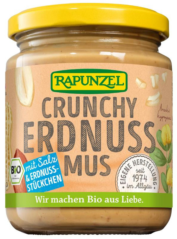 Produktfoto zu MUS Erdnuss Crunchy SALZ