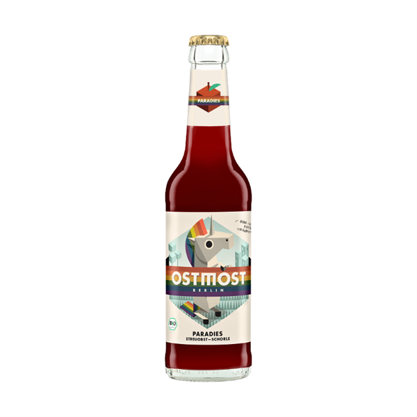 Produktfoto zu Ostmost Paradies Schorle 0,33l