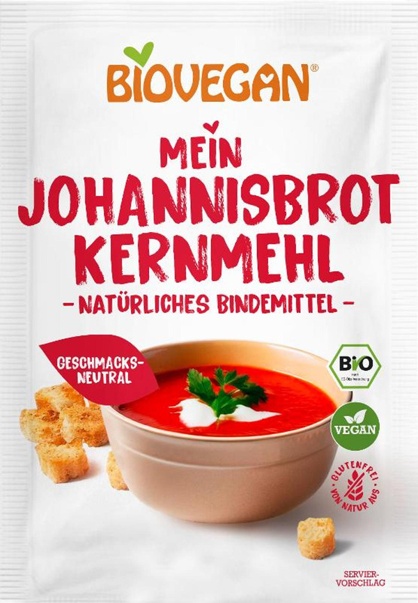 Produktfoto zu Johannisbrotkernmehl 50g