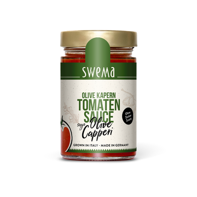 Produktfoto zu Olive Kapern Tomatensauce 300g