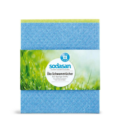 Produktfoto zu Öko Schwammtücher 2er Pack