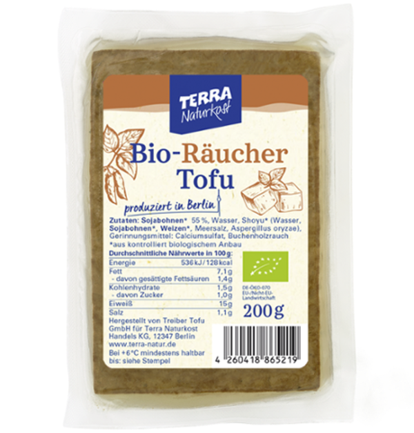 Produktfoto zu TERRA Räuchertofu 200g