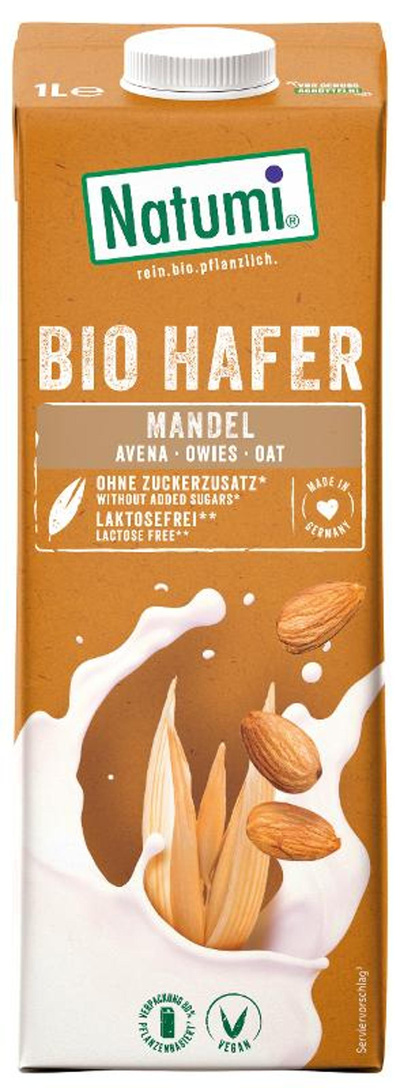Produktfoto zu NATUMI Haferdrink Mandel 1Ltr